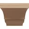 Ekena Millwork 9"W x 18"D x 9"H Wide Asheboro Rough Cedar Woodgrain TimberThane Corbel, Primed Tan CORUR09X18X09ASHRCPR - alternate 4